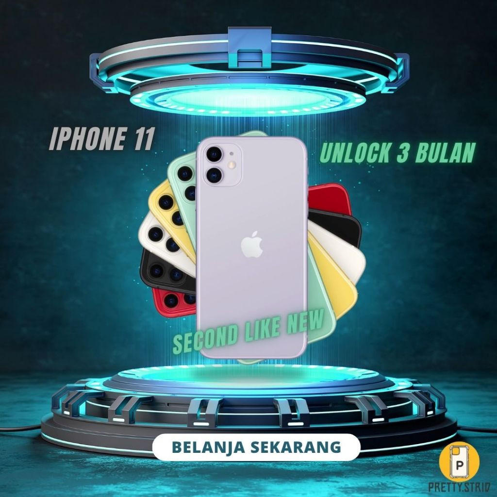 Iphone 11 64Gb / 128Gb / Second ORI All Operator Fullset Garansi 3 Bulan
