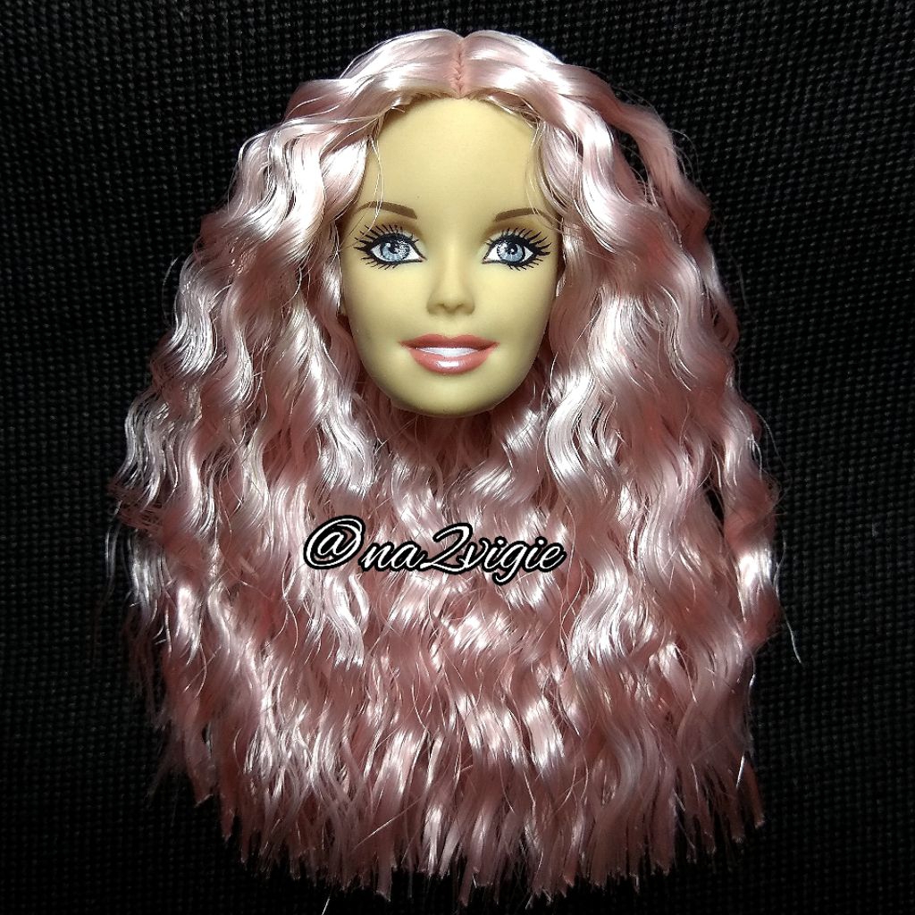Head Boneka Barbie / Kepala Boneka Barbie Reroot 09