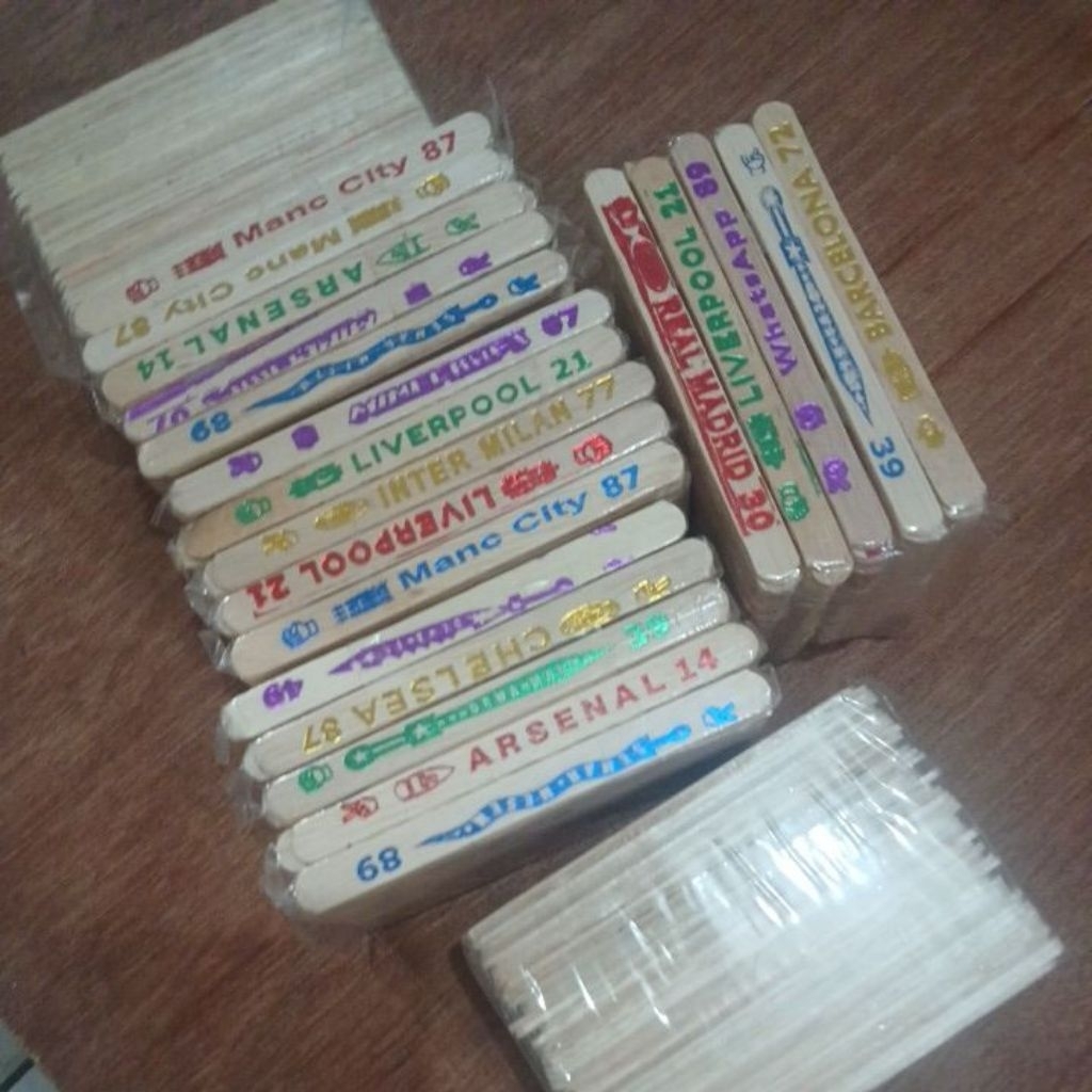 MAINAN STIK ES CREAM BERGAMBAR MURAH ISI 44 PCS - 50 PCS