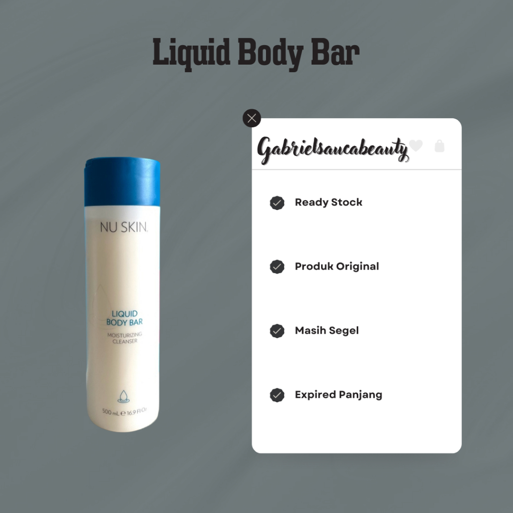 Liquid Body Bar NuSkin® Ed 2027 Sabun Nukin®
