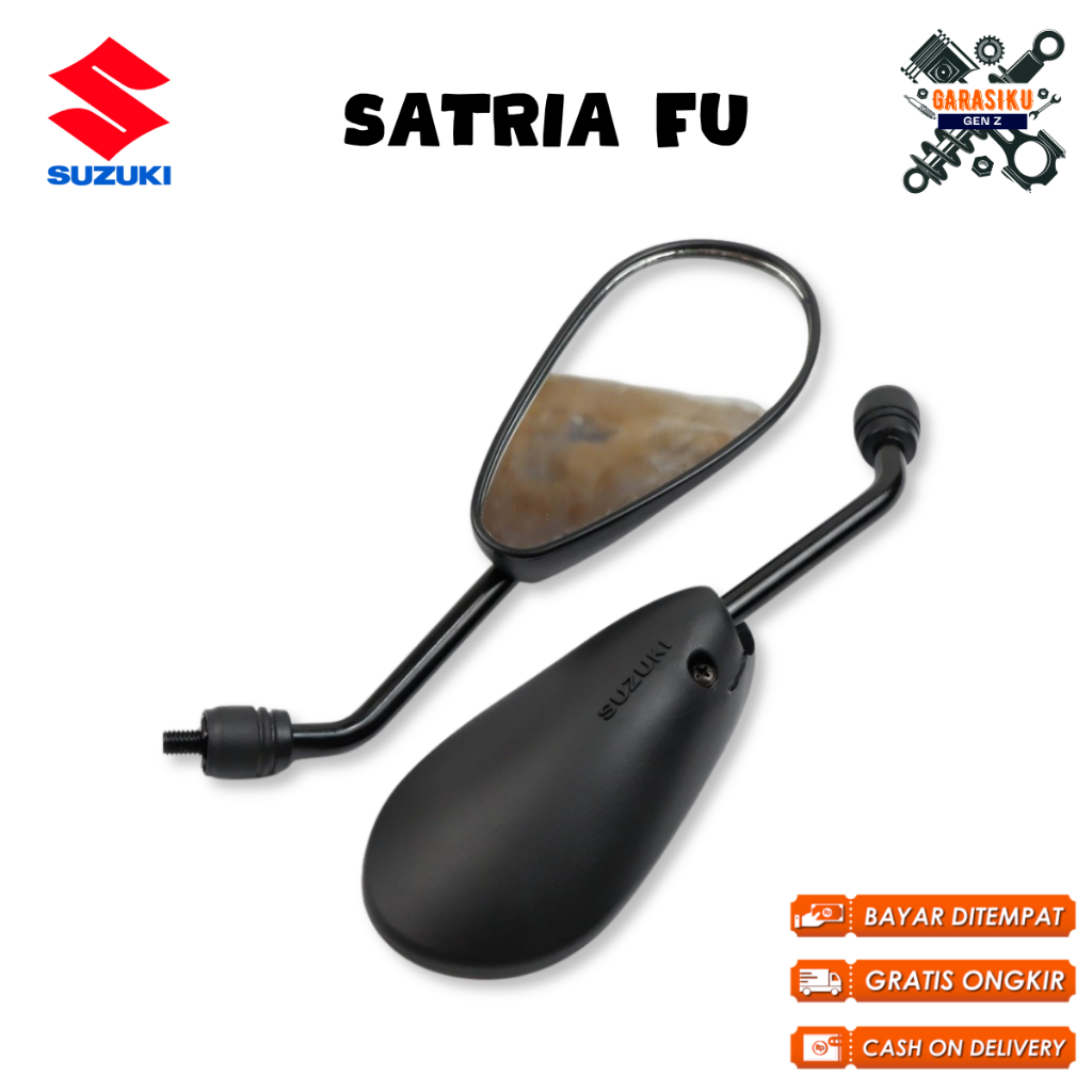 Spion motor suzuki Satria fu - Kaca Spion Kanan Kiri Motor Satria 150 FU original