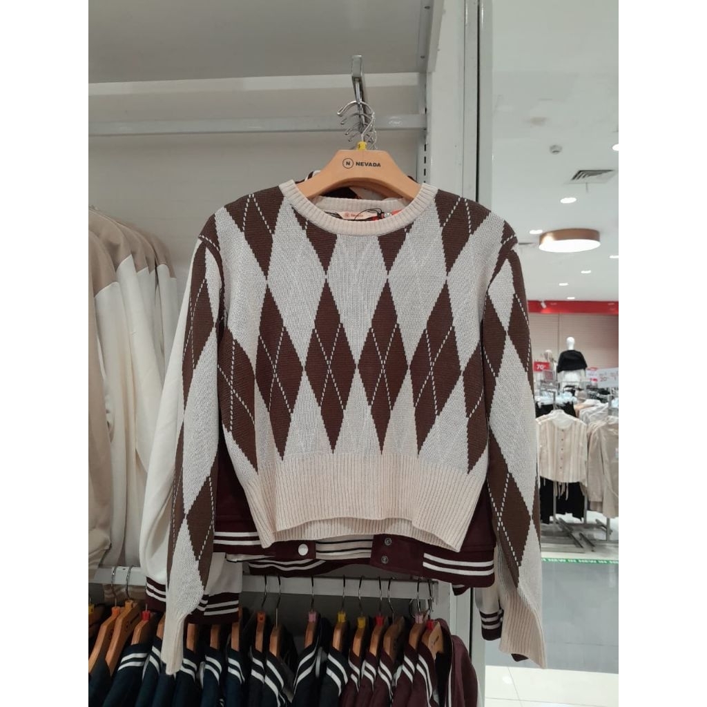 Nevada Sweater Rajut Wanita Lengan Panjang