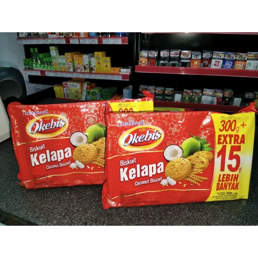 Okebis Biskuit Kelapa - Renyah Gurih