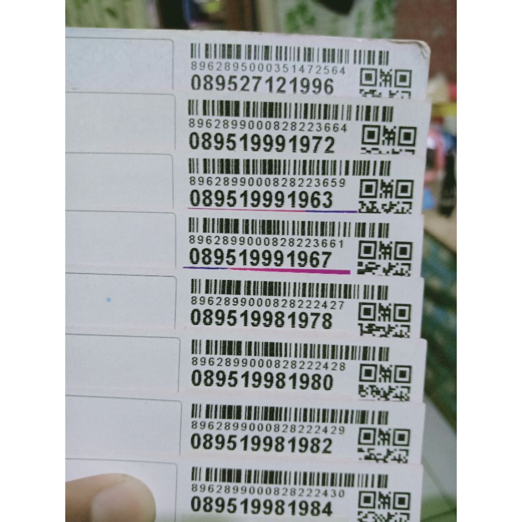 Nomor Cantik Tri seri Tahun