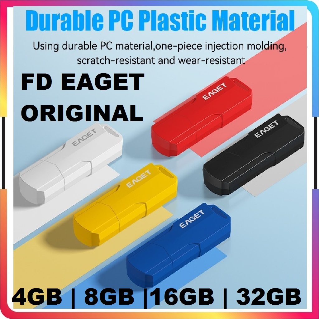USB FLASHDISK  MURAH ORIGINAL | EAGET FLASHDISK 4GB/8GB/16GB/32GB