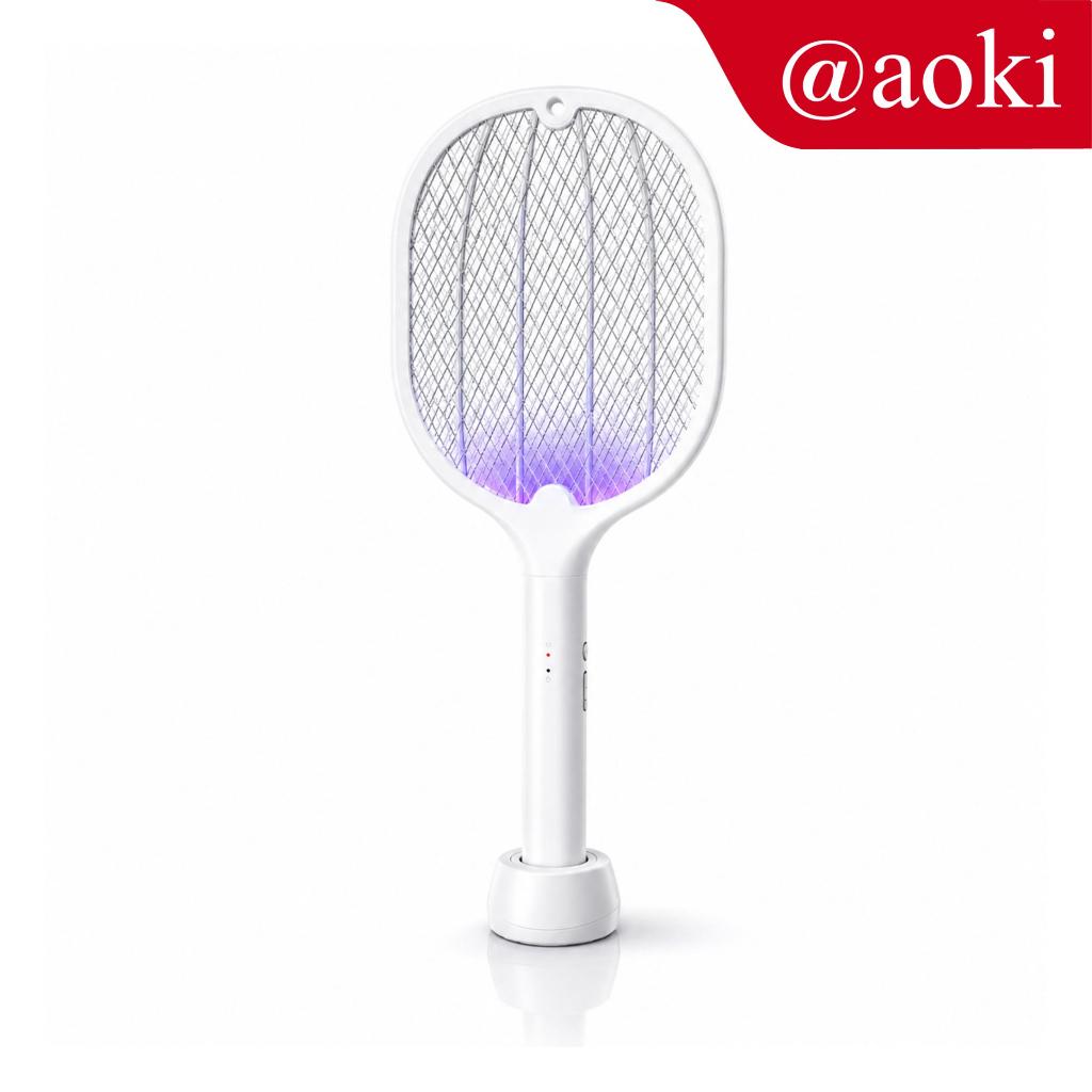 AOKI Raket nyamuk insect killer Dapat digantung 2 in 1 canggih efektif