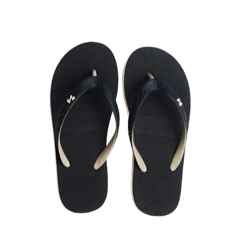 Sandal Zuma Black Series 14 Bone White Original Sandal Jepit Pria