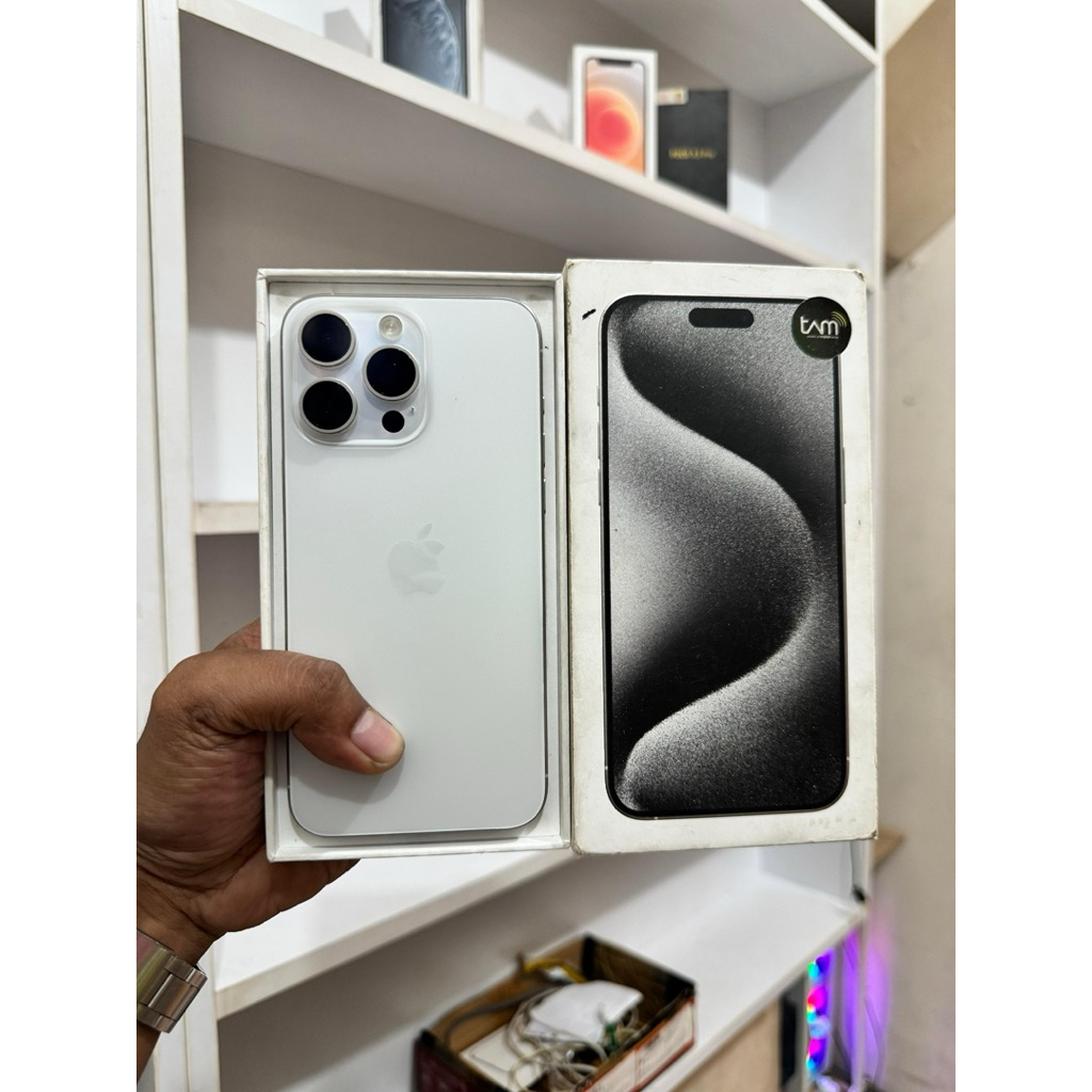 iphone 15 pro max 256gb ibox second fullset original