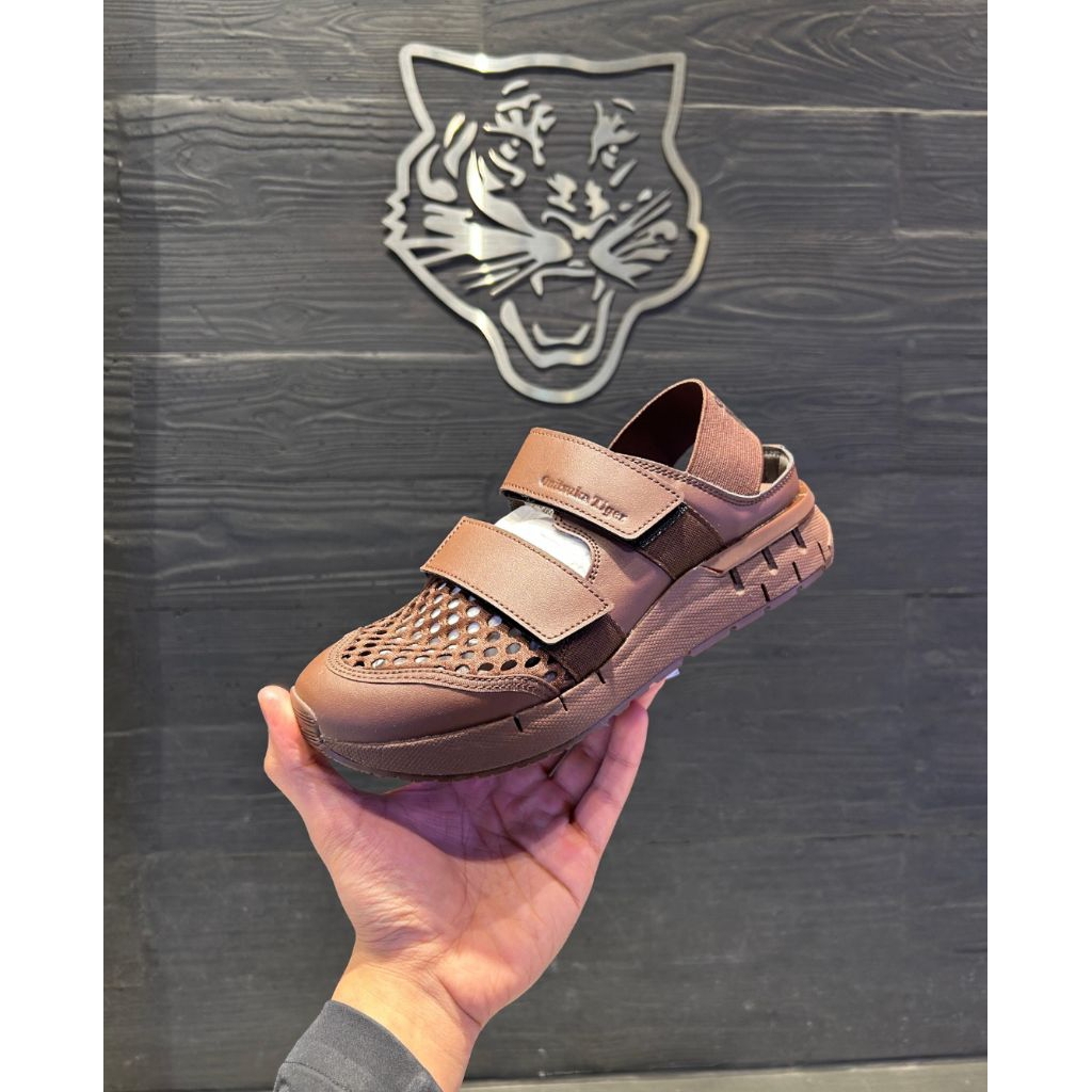 Onitsuka Tiger Rebilac Sandal Dark Brown Original