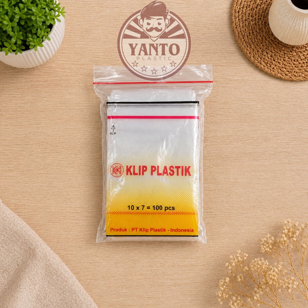 Plastik Klip 10x7 / 7x10 / Plastik Zipper 10x7 / 7x10
