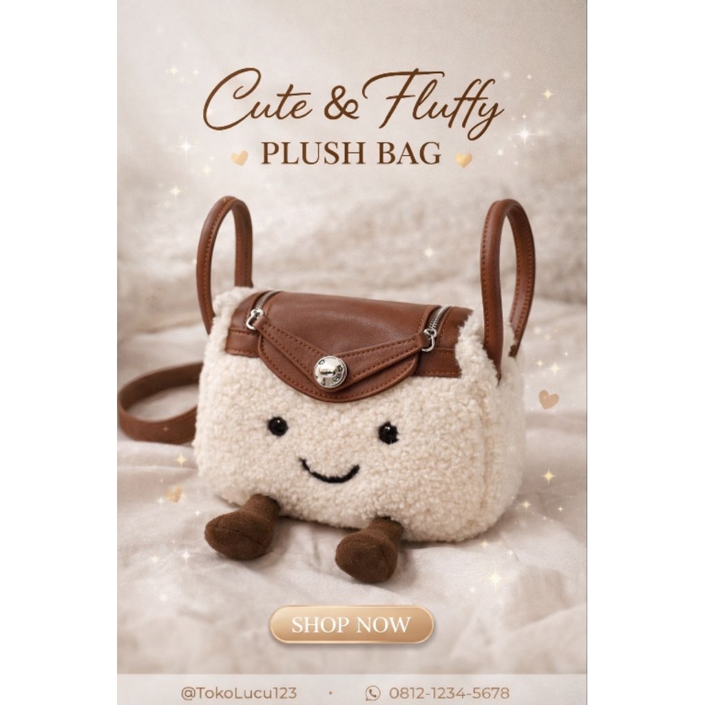 [ I Ting bag ] Tas Lindy Jelly cat tas wanita berukuran 20 x 10 x 15 cm ( shoulder bag dan sling bag