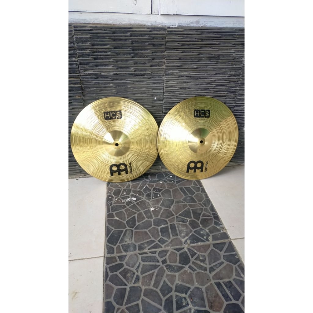 cymbal hihat meinl hcs bekas