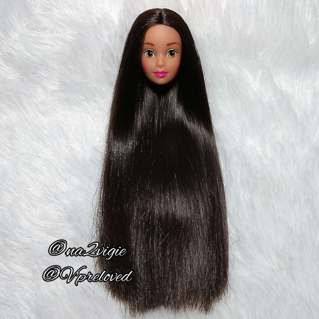 Head Boneka Barbie / Kepala Boneka Barbie Reroot 10
