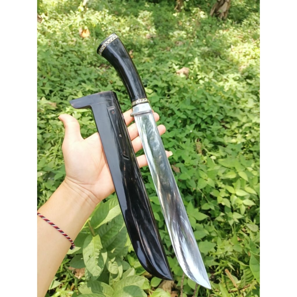 GOLOK PISAU SEMBELIH DAGING KAMBING JAGAL BAJA BOHLER K110 FULL TANDUK