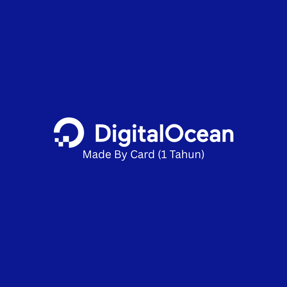 Digital Ocean 10 Droplets Vcc/ Card $200 2 bulan