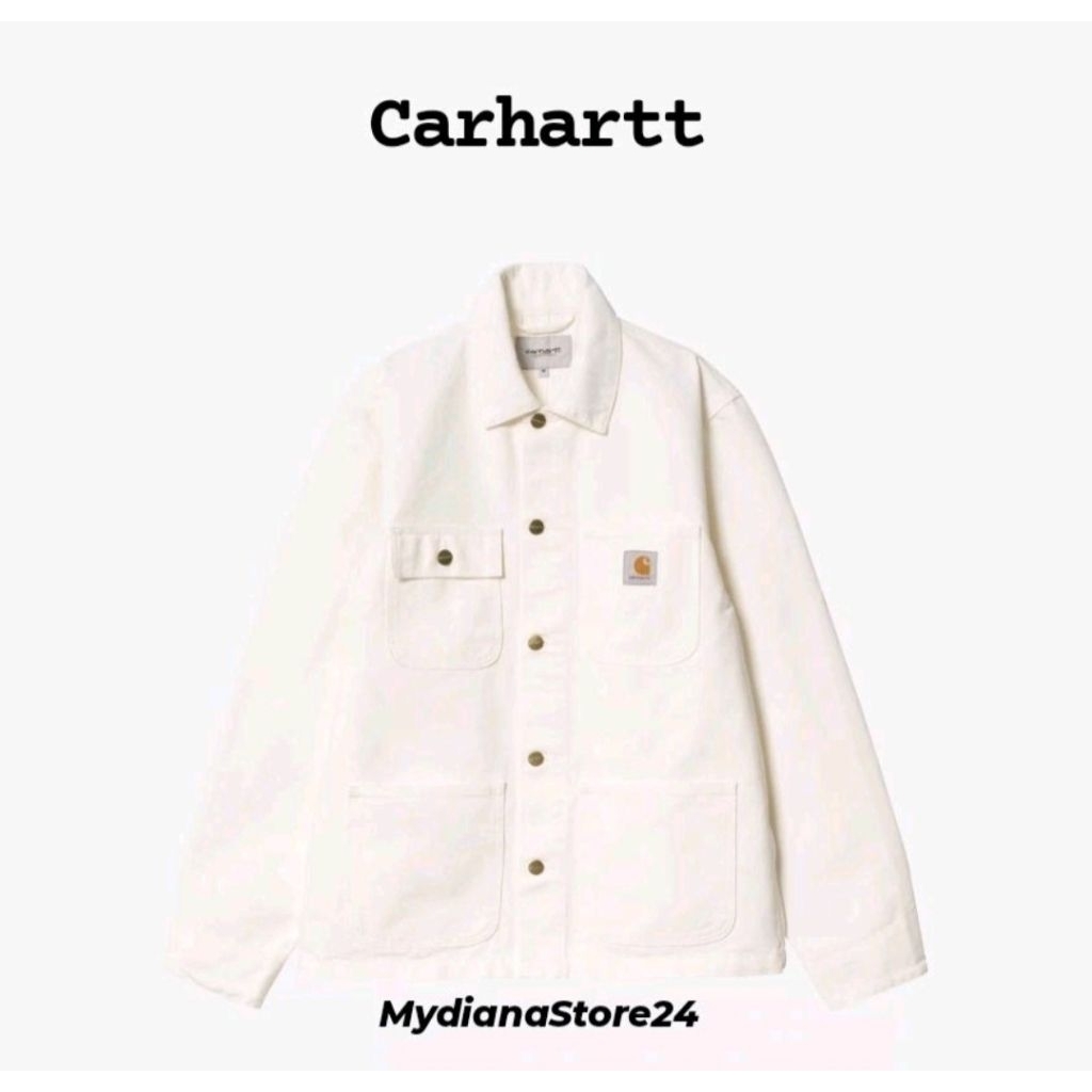 CARHARTT - CARHARTT WIP MICHIGAN COAT - WAX/WAX