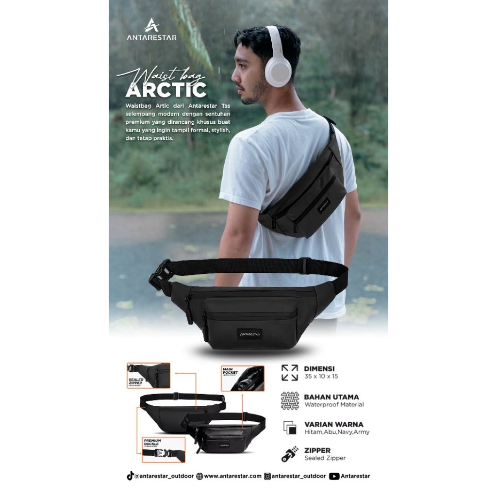 WAISTBAG ARTIC ANTARESTAR