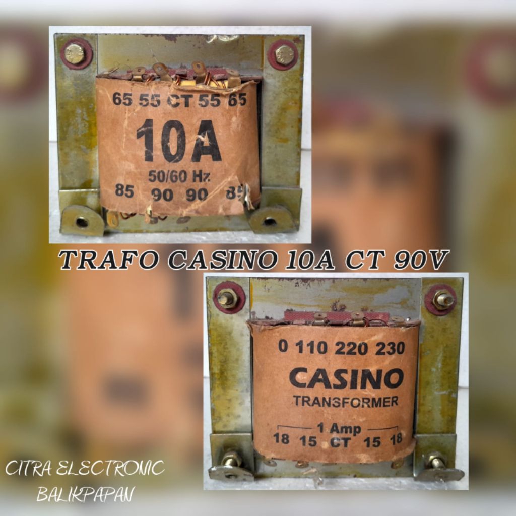 TRAFO CASINO 10A CT 90