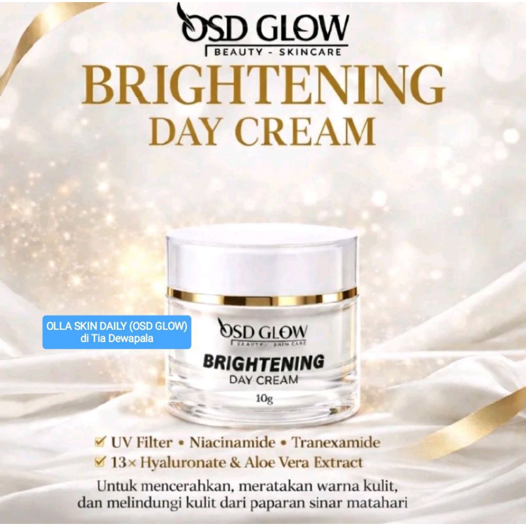 OLLA SKIN DAILY DAY CREAM / Krim Siang OSD GLOW / Skincare / OSD GLOW