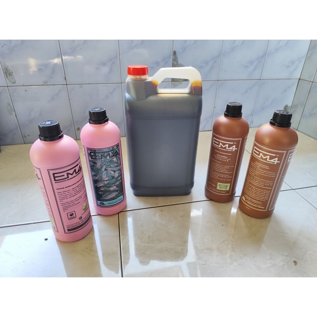 Paket Hemat EM4 1 Liter Dan MOLASE 5 Liter