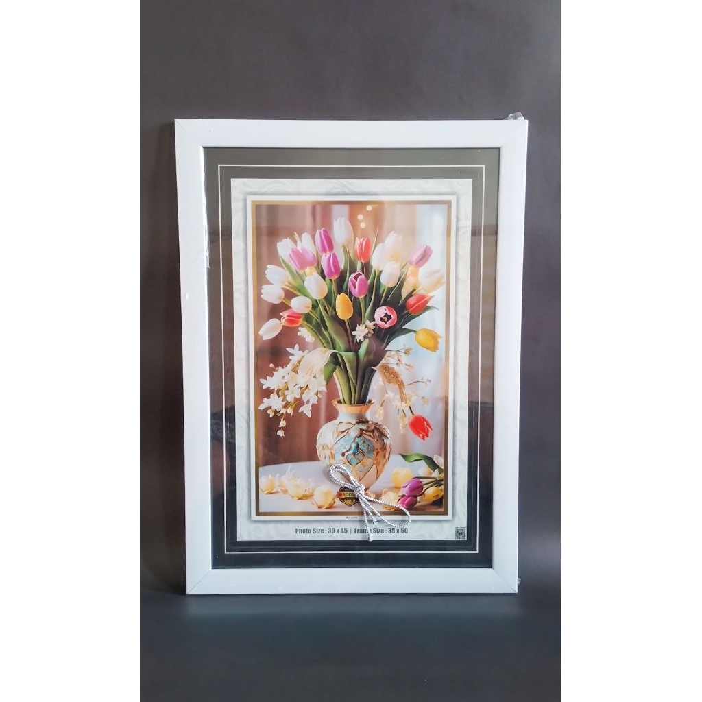 Pigura Foto Uk 12rs Warna putih