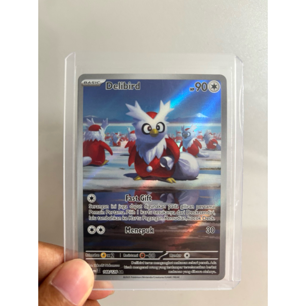 Delibird AR 148/126 Pokemon TCG