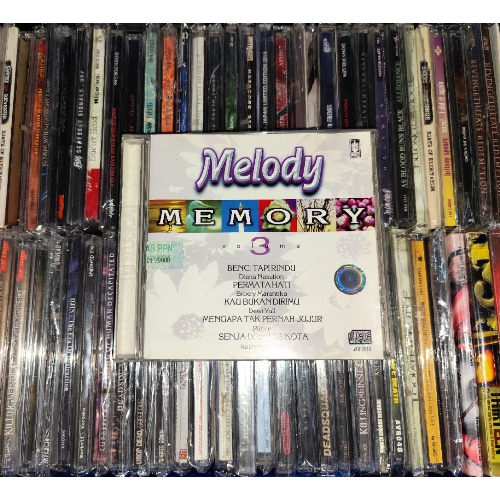 CD Melody Memory Vol. 3 - Diana Nasution, Broery Marantika, Pance, Ratih Purwasih, Ebiet G Ade, Beth