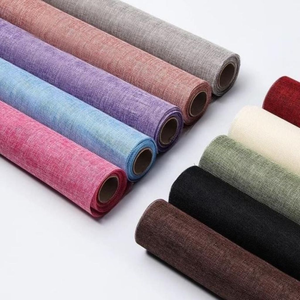1 Roll Wrapping Kain Jute Tebal - Kain Jute Pembungkus Buket Tebal - Kain Jute Dekorasi Buket