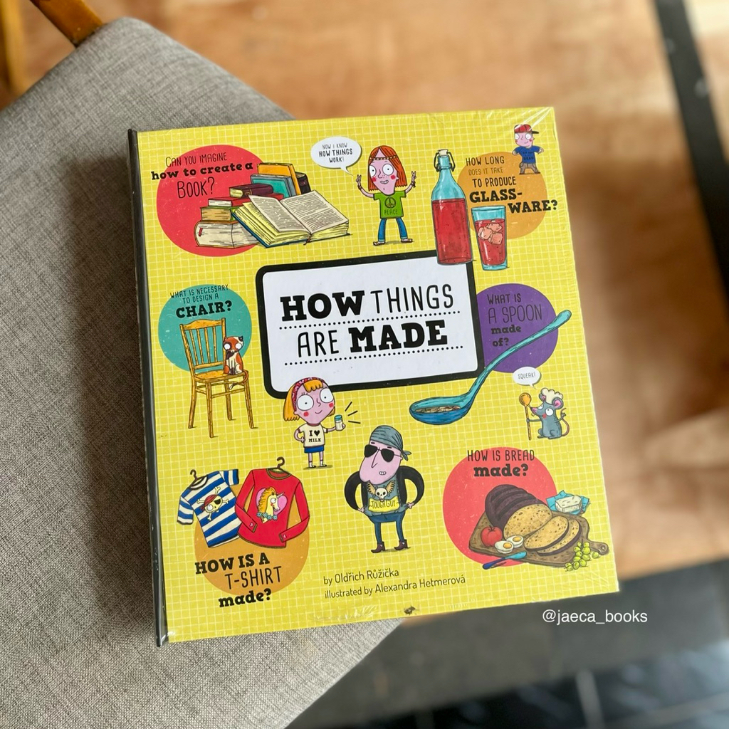 How Things Are Made By Oldřich Růžička, Alexandra Hetmerová (Illustrator) [Hardback]