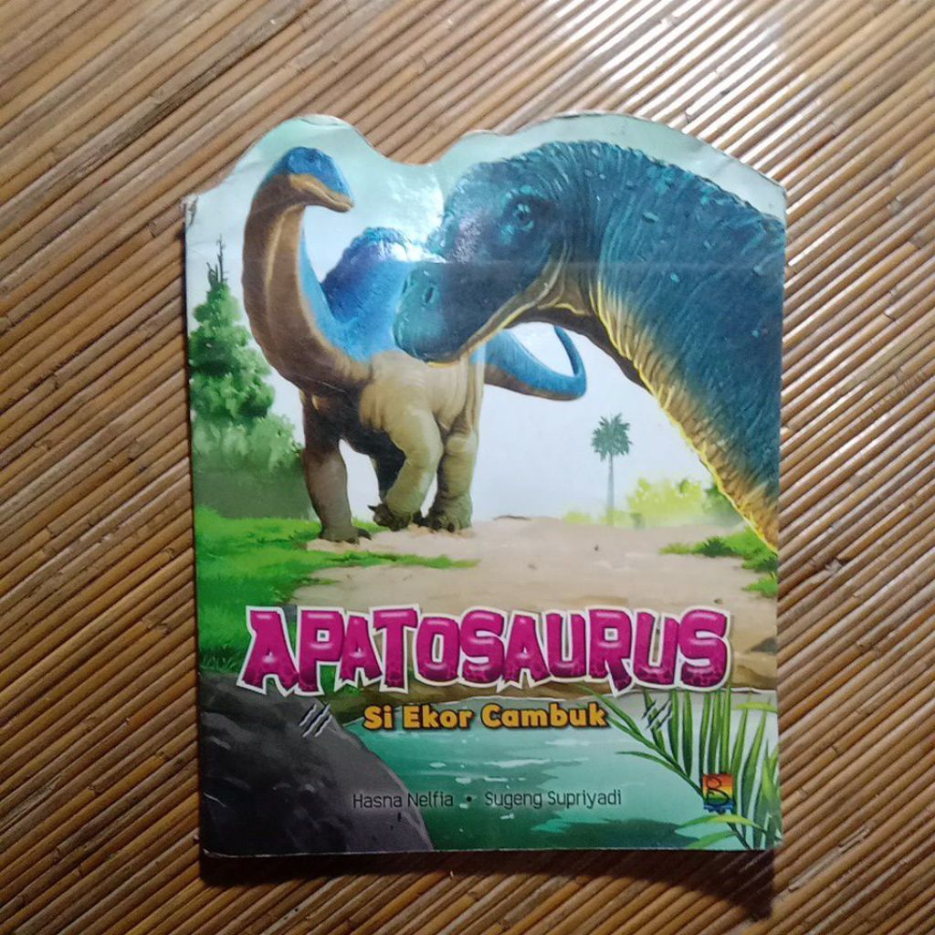 Buku Anak Apatosaurus Si Ekor Cambuk