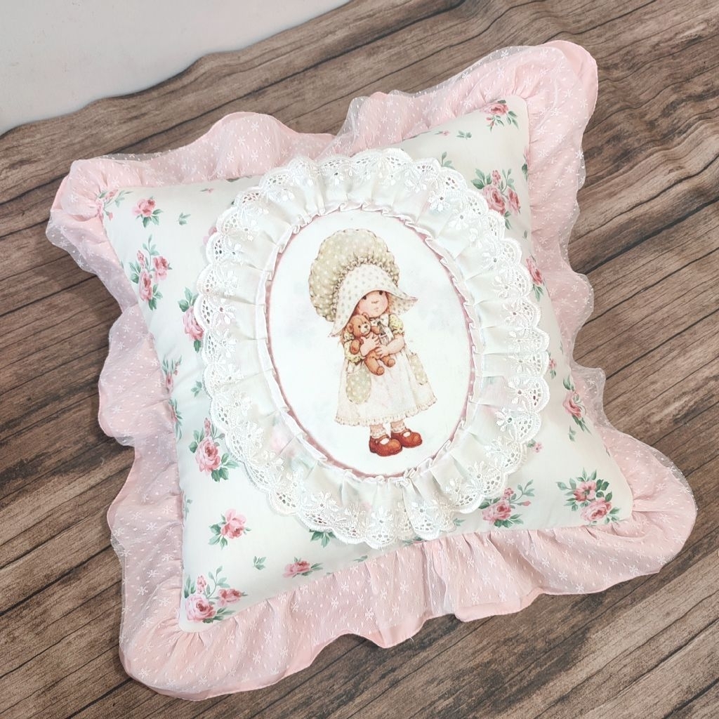 Sarung Bantal Sofa Cushion Cover Kursi Tamu Aesthetic Ukuran 40*40 Minimalis Cantik Modern  Bahan Ka