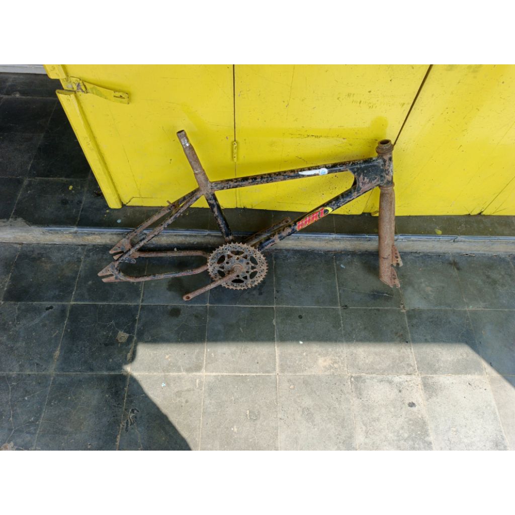 framefork sepeda bmx 20 merk olympic antiq