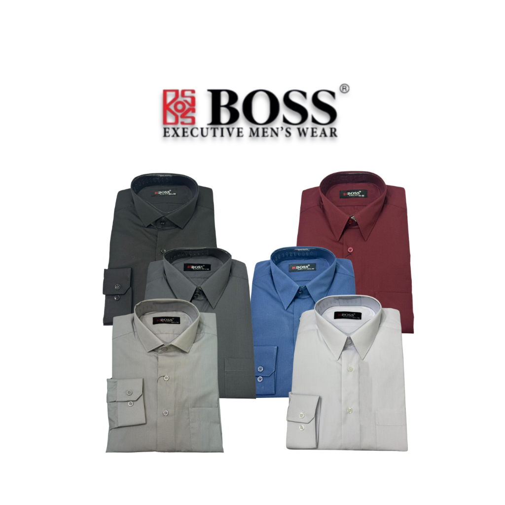 BOSS Kemeja Reguler | Kemeja Pria Dewasa Lengan Panjang