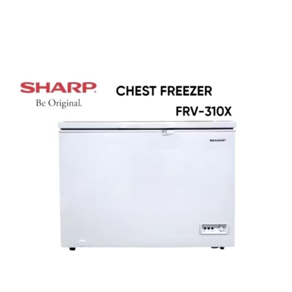 FREEZER BOX SHARP FRV310X KAPASITAS 302 LITER/ PROMO