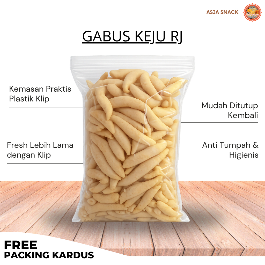 Gabus Keju RJ Renyah Gurih | Snack Keju Crispy Enak & Murah | Cemilan Kekinian