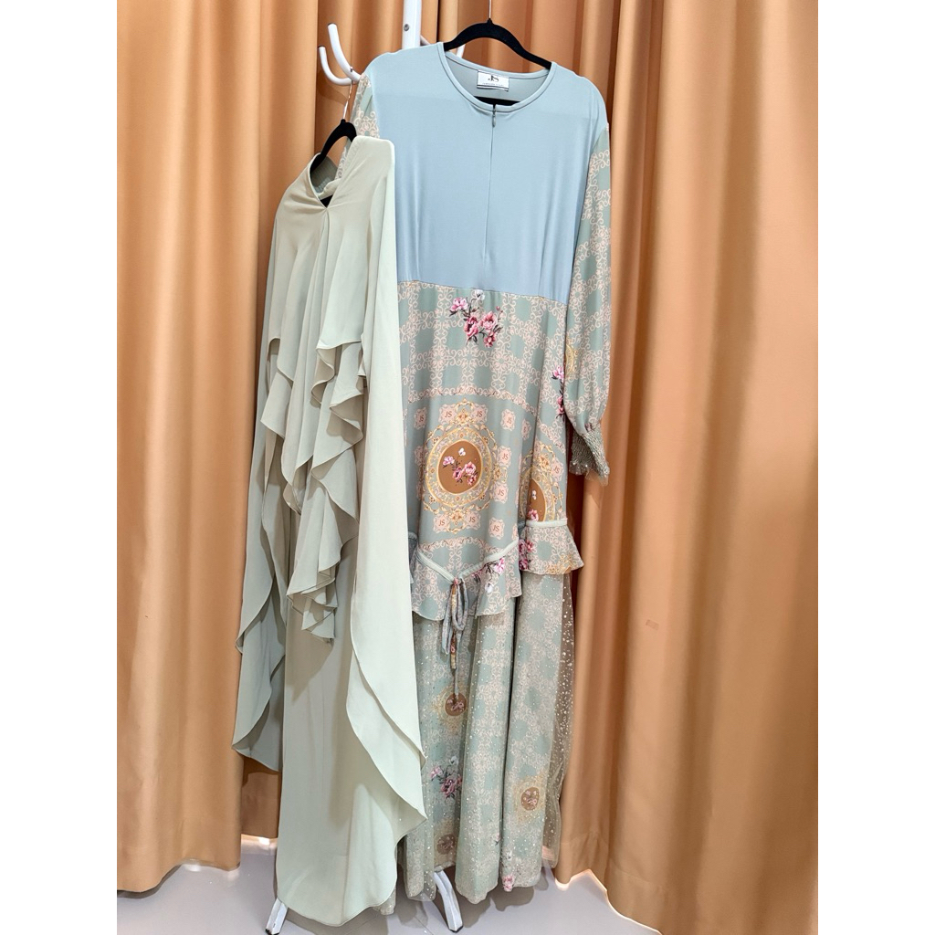 Preloved Gamis set Jawhara syari JS gamis mewah gamis premium