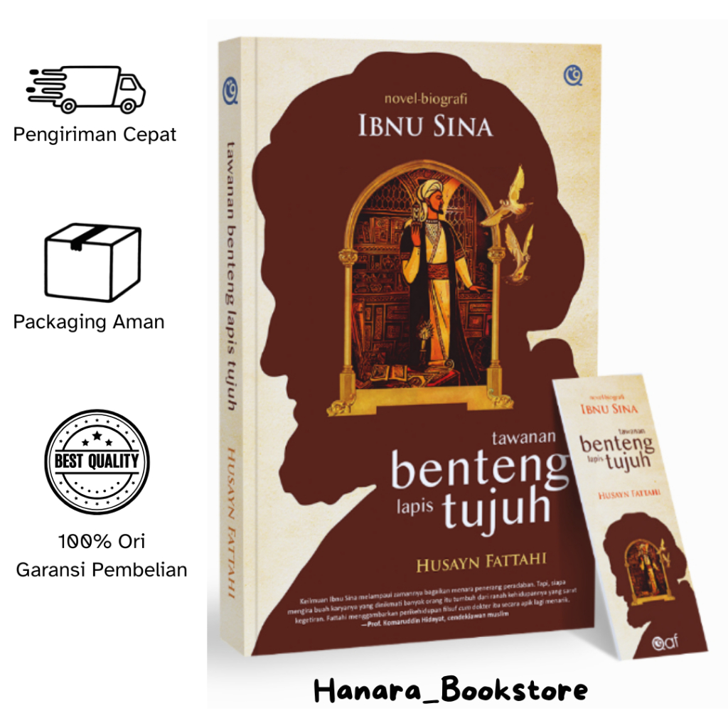 Tawanan Benteng Lapis Tujuh - Husayn Fattahi | 100% Ori Penerbit Qaf