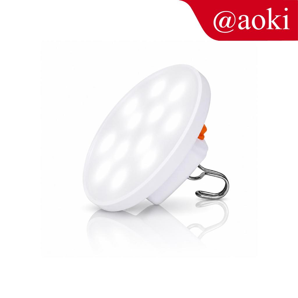 AOKI Lampu LED Magnet Dinding Bisa digantung Serbaguna Rechargable USB Warna Aestheticmulti warna ta