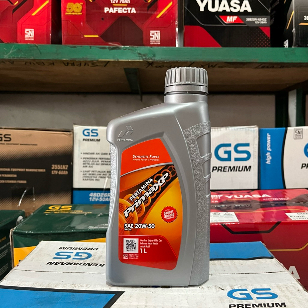 Oli PRIMA XP 20W50 | 1 Liter | Oli Pertamina