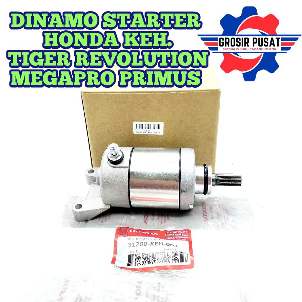DINAMO STATER MEGAPRO PRIMUS DINAMO SETATER HONDA KEH MEGA PRO PRIMUS TIGER REVO DINAMO STATER TIGER