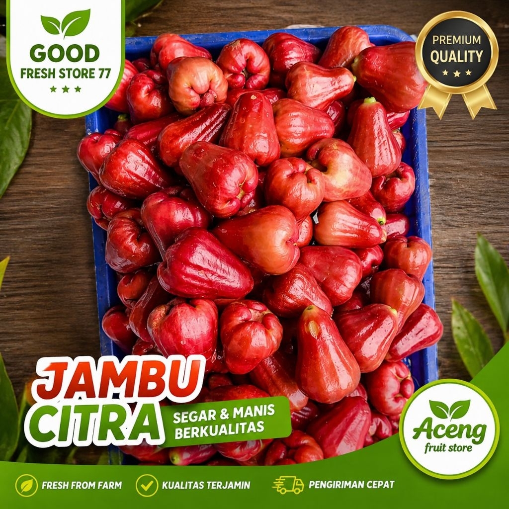 Jambu cincalo citra manis fresh buah jambu citra 1 kg