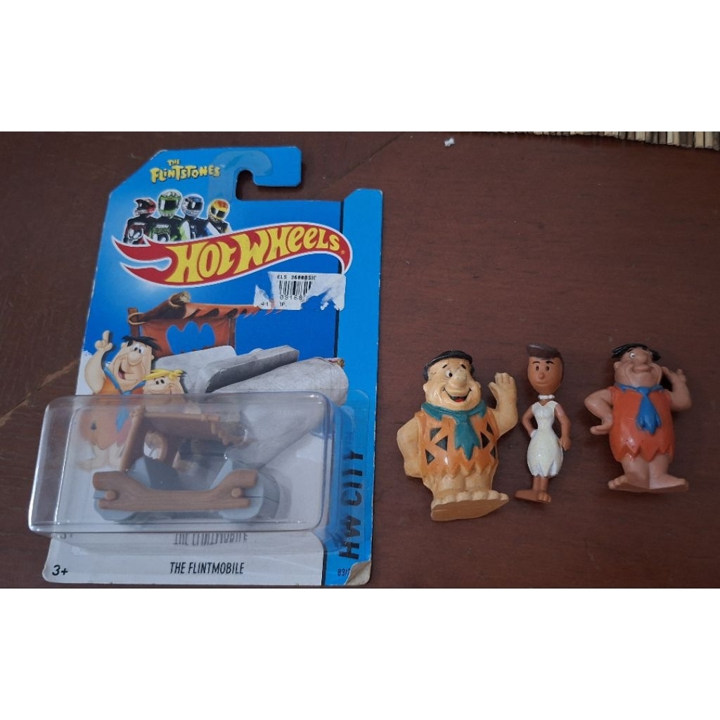 Set The Flintstones HW dan Figur