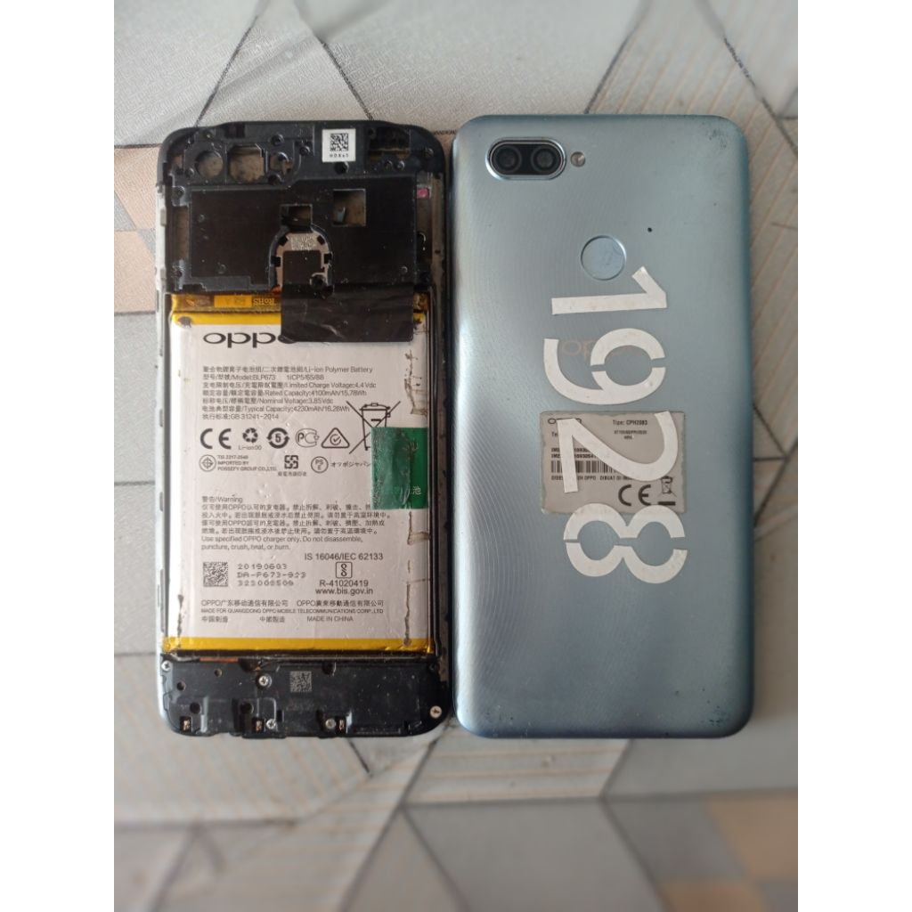 LCD OPPO A12 BEKAS