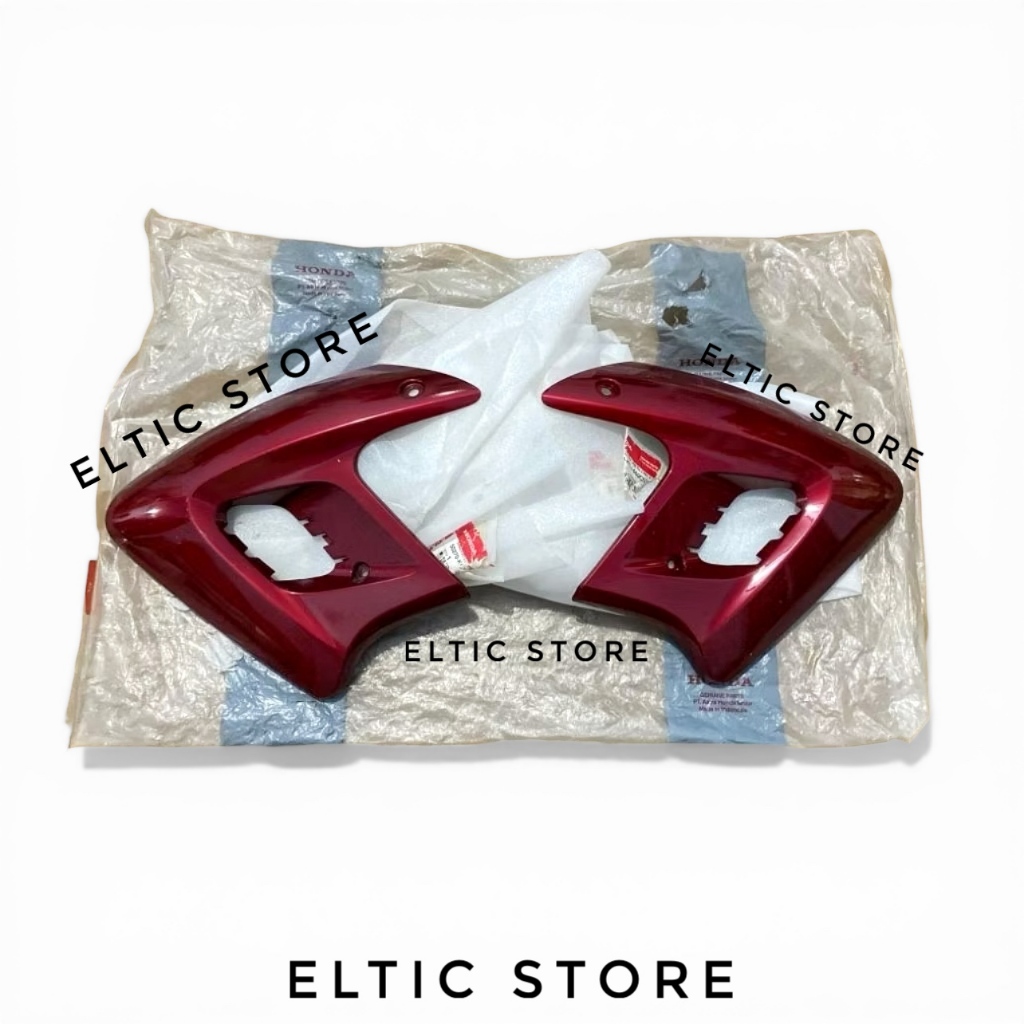 Cover Tangki Set Merah Maroon Honda Tiger Revo Awal Original AHM