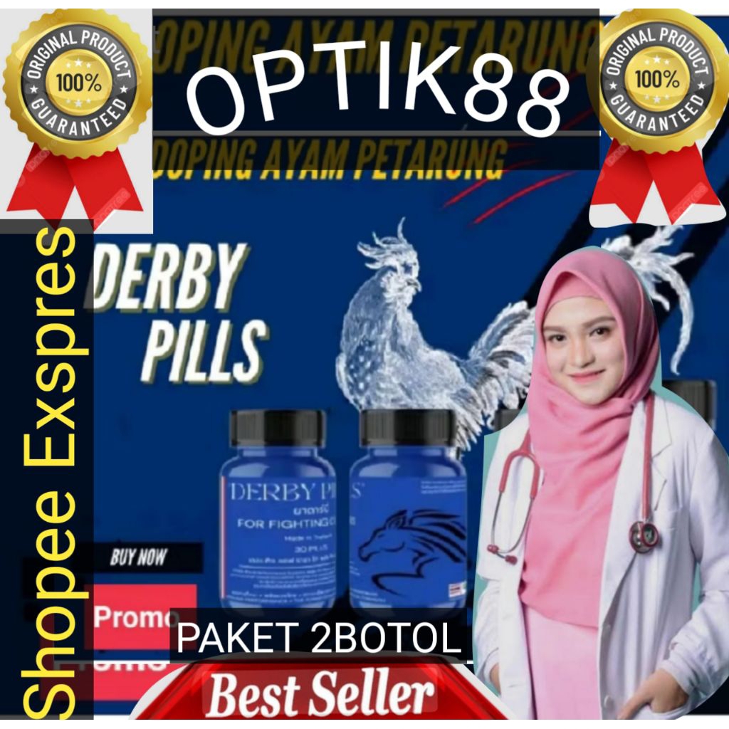 DERBY PIL DOPING AYAM PAKET 2BOTOL