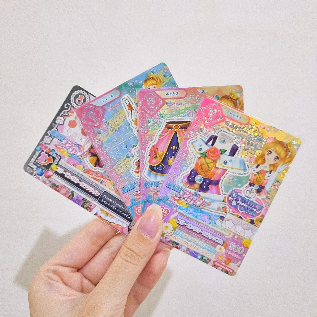 Aikatsu Card Kartu Premium Sleeping Aurora Akari JP Japan Original