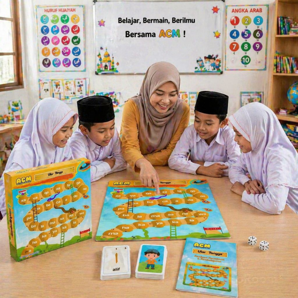 Permainan Ular Tangga Al Barqy