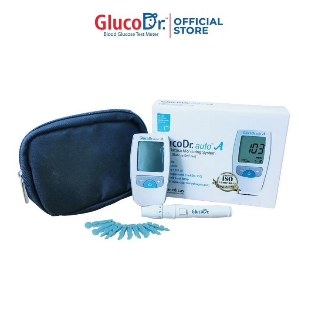 Alat gluco dr aouto alat tes gula darah