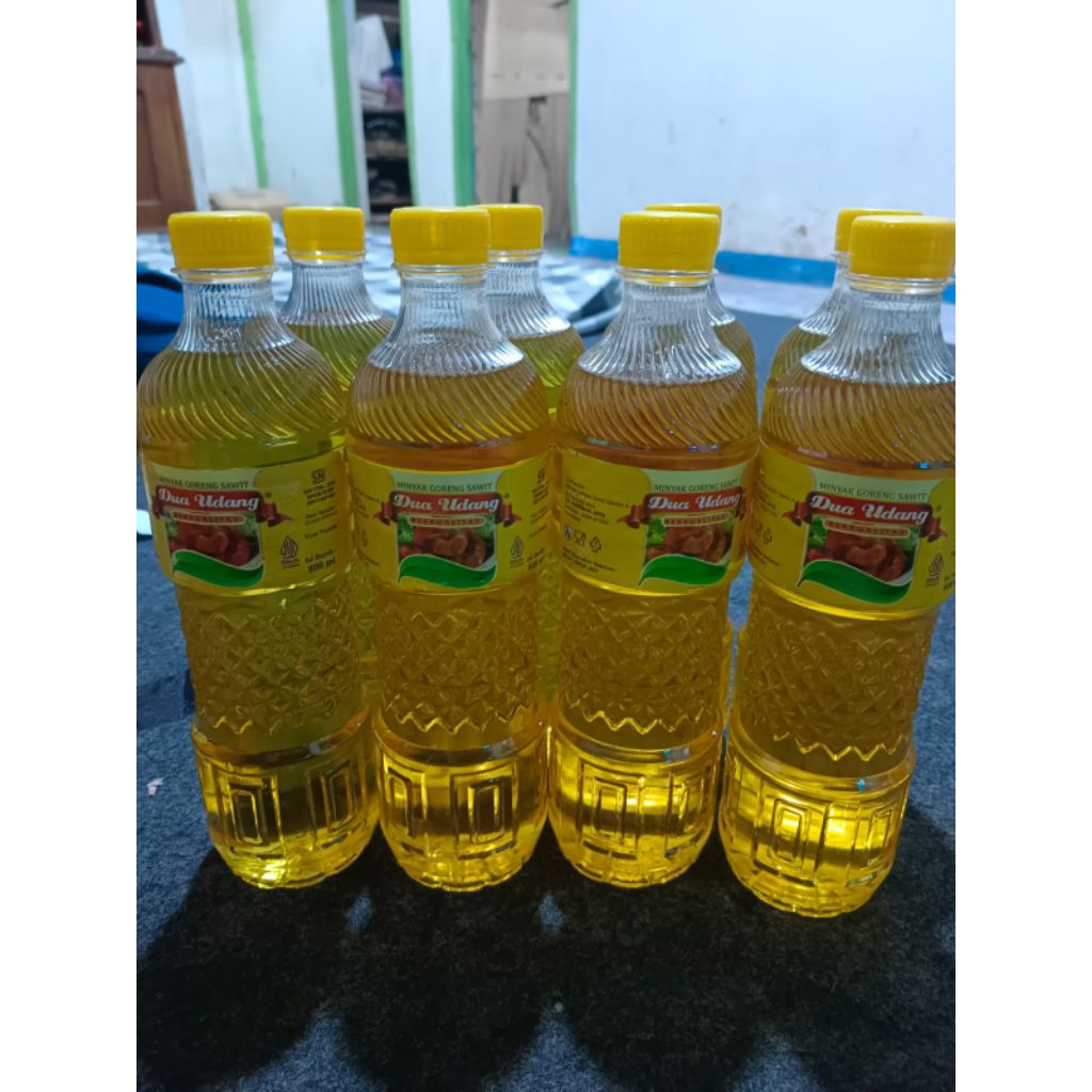 Minyak Goreng Dua Udang 800ml Grosir, 1 Dus isi 12Botol