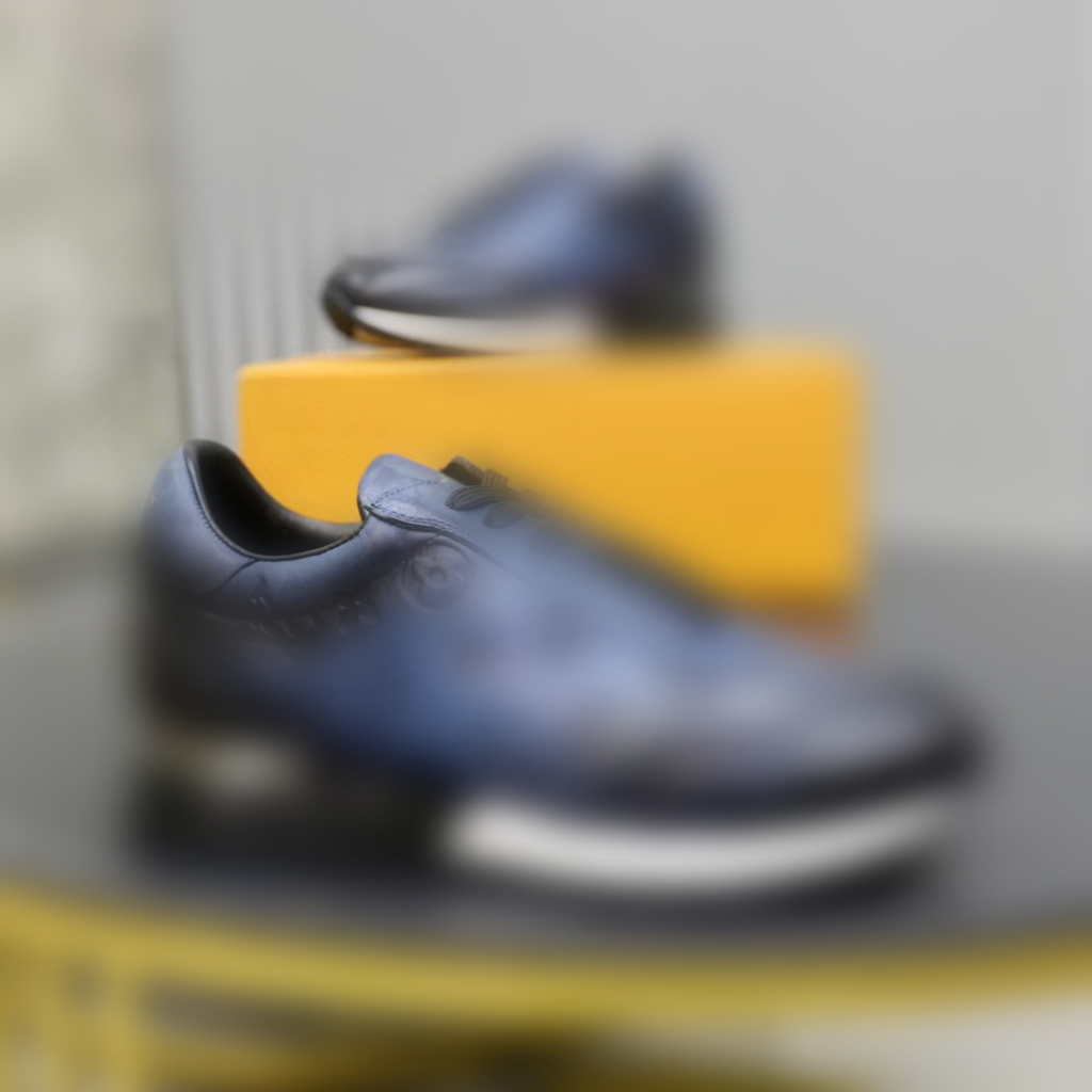 Sneaker Pria Sepatu Kulit